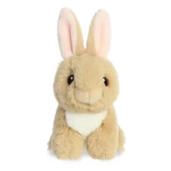 Eco Nation Mini Stuffed Tan Bunny by Aurora