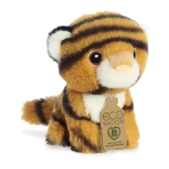 Eco Nation Mini Stuffed Tiger by Aurora