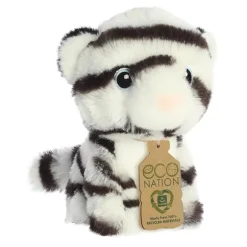 Eco Nation Mini Stuffed White Tiger by Aurora