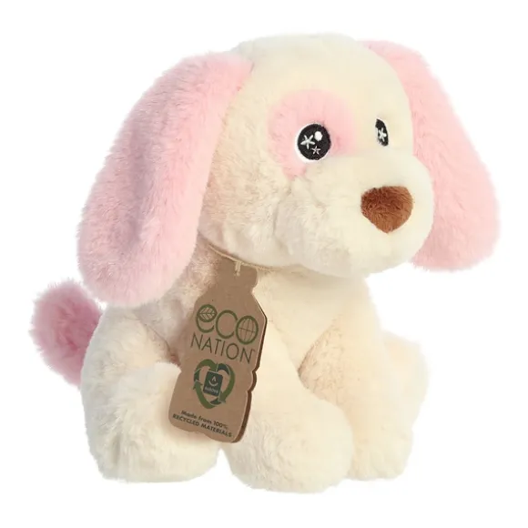 Eco Nation Peach the Stuffed Puppy by Aurora