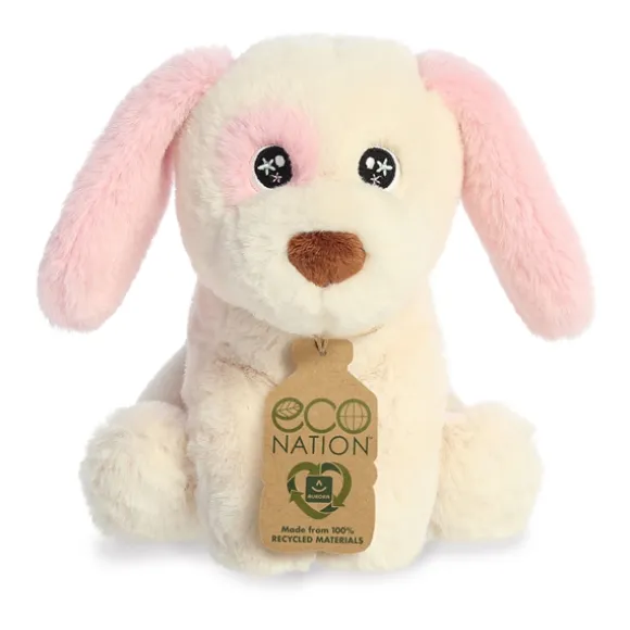 Eco Nation Peach the Stuffed Puppy by Aurora