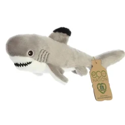 Eco Nation Softies Plush Black Tipped Shark by Aurora