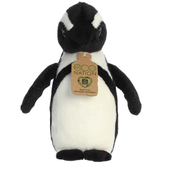 Eco Nation Softies Plush Black Footed Penguin by Aurora