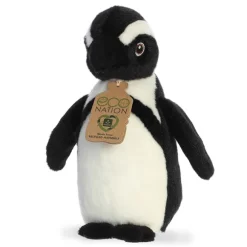 Eco Nation Softies Plush Black Footed Penguin by Aurora