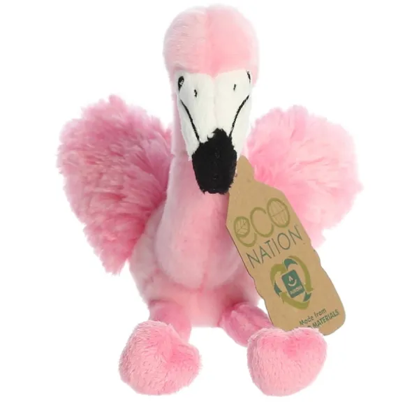 Eco Nation Softies Plush Flamingo by Aurora