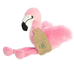 Eco Nation Softies Plush Flamingo by Aurora