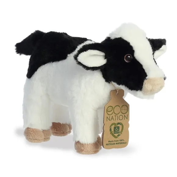 Eco Nation Stuffed Cow by Aurora