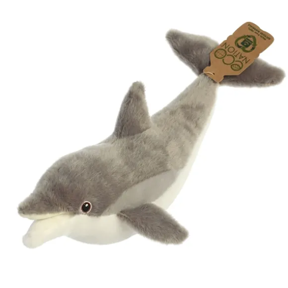 Eco Nation Stuffed Dolphin by Aurora