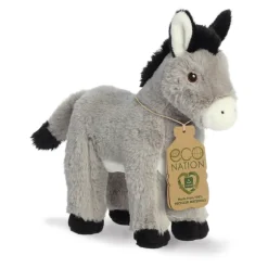 Eco Nation Stuffed Donkey by Aurora