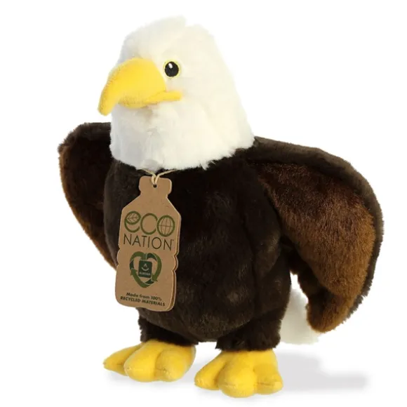 Eco Nation Stuffed Eagle by Aurora