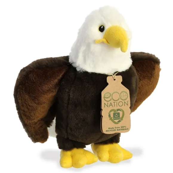 Eco Nation Stuffed Eagle by Aurora