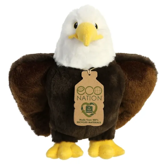 Eco Nation Stuffed Eagle by Aurora