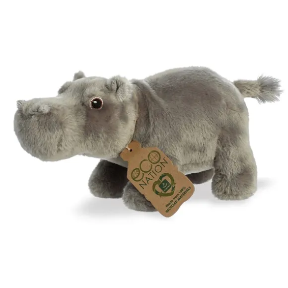 Eco Nation Stuffed Hippopotamus by Aurora