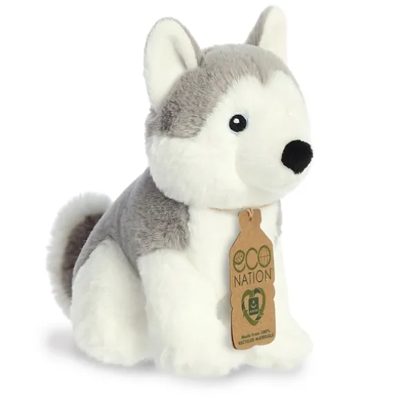 Eco Nation Stuffed Husky by Aurora