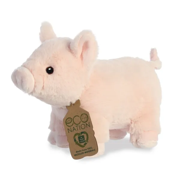Eco Nation Stuffed Pig by Aurora