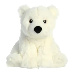 Eco Nation Stuffed Polar Bear by Aurora