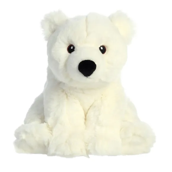 Eco Nation Stuffed Polar Bear by Aurora