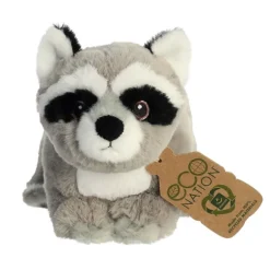 Eco Nation Stuffed Raccoon by Aurora