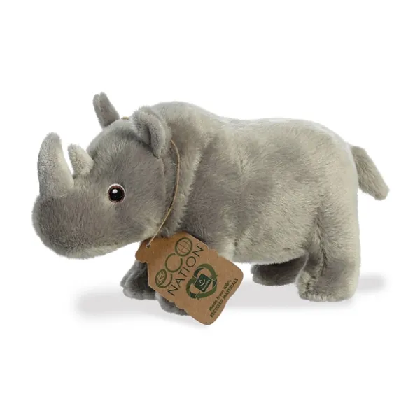 Eco Nation Stuffed Rhinoceros by Aurora