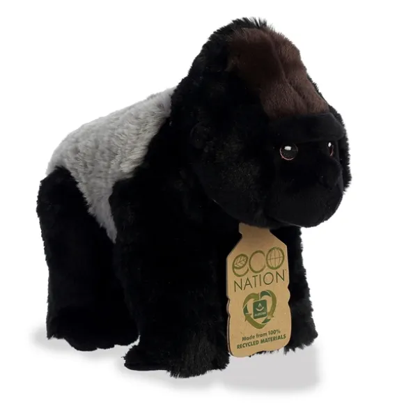 Eco Nation Stuffed Silverback Gorilla by Aurora
