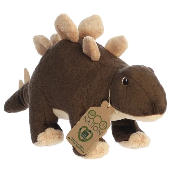 Eco Nation Stuffed Stegosaurus Dinosaur by Aurora