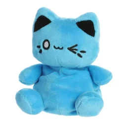 Electric Blue Plush Meowchi Cat Palm Pals by Aurora