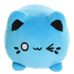 Electric Blue Stuffed Meowchi Cat by Aurora