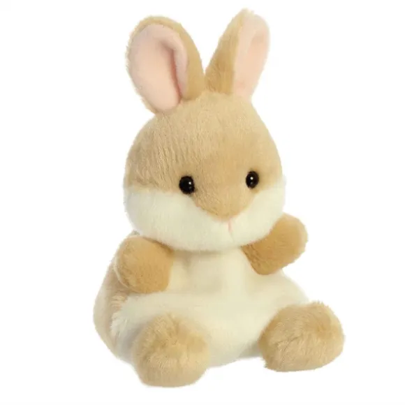 Ella The Stuffed Tan Bunny Palm Pals Plush by Aurora