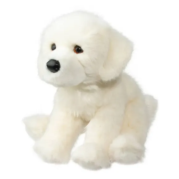 Everest the Stuffed White Retriever Dog by Douglas