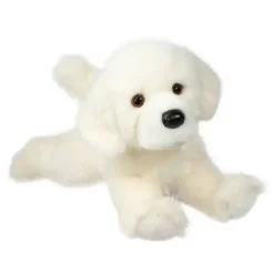 Everest the Stuffed White Retriever Dog by Douglas