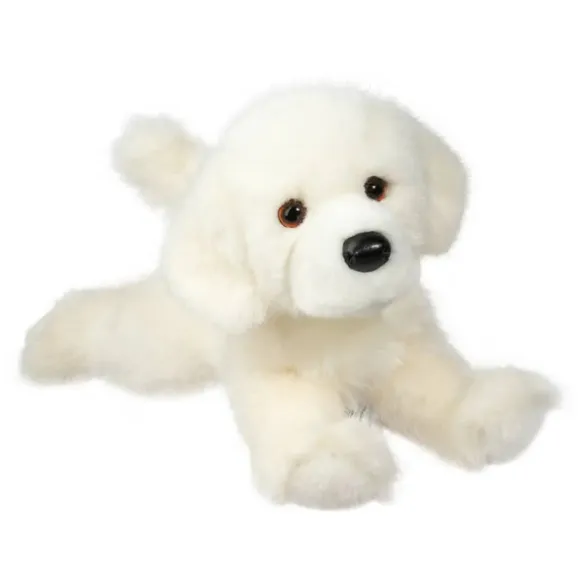 Everest the Stuffed White Retriever Dog by Douglas