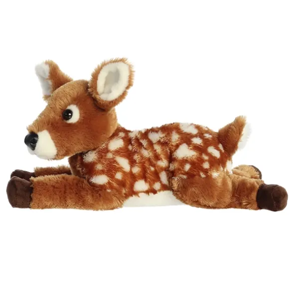 Farah the Stuffed Fawn Deer 12 Inch Flopsie by Aurora