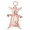 Farrah Fawn Baby Safe Plush Deer Lovey with Teether Ring by Douglas