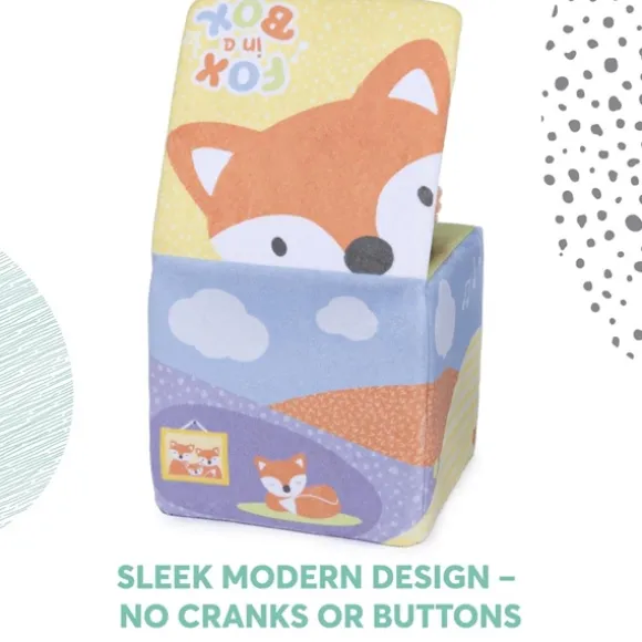 Fox in the Box Baby Safe Animated Plush Toy by Gund