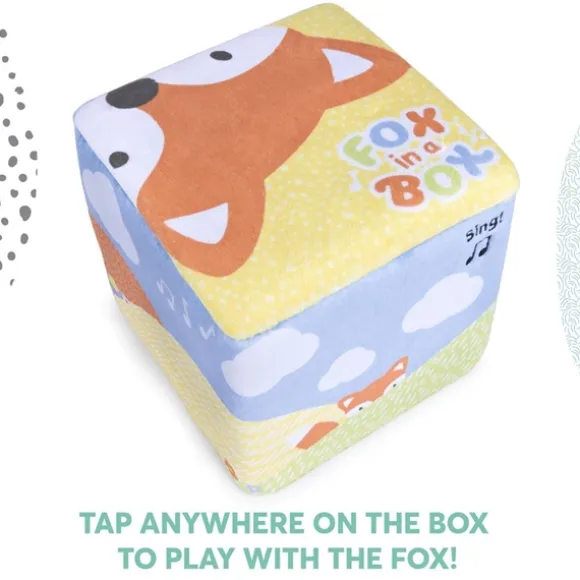 Fox in the Box Baby Safe Animated Plush Toy by Gund