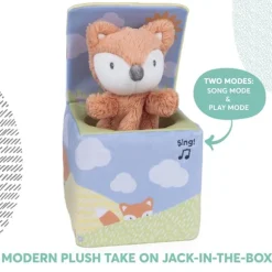 Fox in the Box Baby Safe Animated Plush Toy by Gund