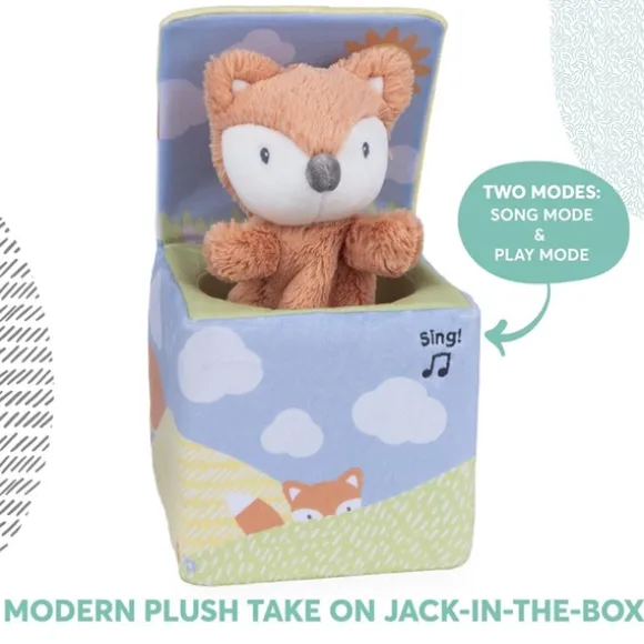 Fox in the Box Baby Safe Animated Plush Toy by Gund