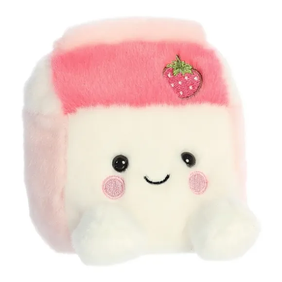 Fresa the Plush Strawberry Milk Palm Pals by Aurora