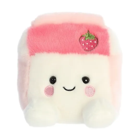 Fresa the Plush Strawberry Milk Palm Pals by Aurora