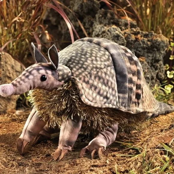 Full Body Armadillo Puppet by Folkmanis Puppets