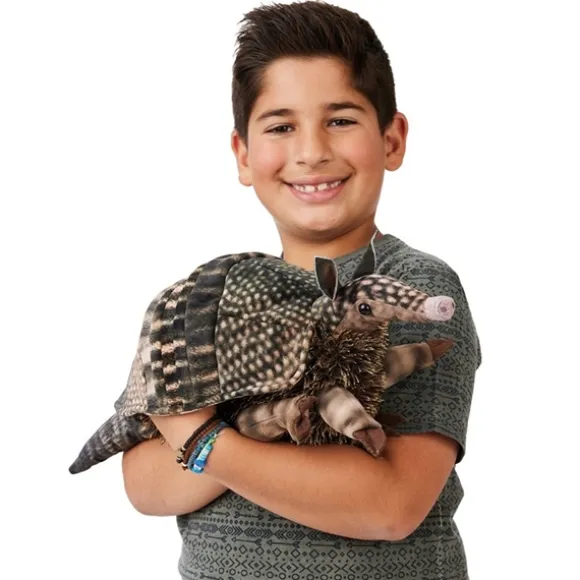 Full Body Armadillo Puppet by Folkmanis Puppets