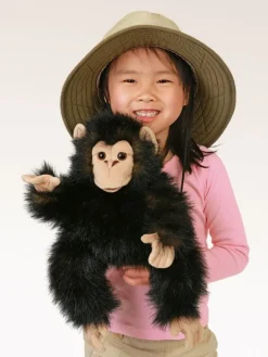 Full Body Baby Chimp Puppet by Folkmanis Puppets