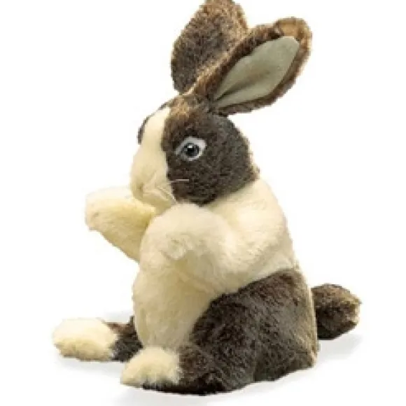 Full Body Baby Dutch Rabbit Puppet by Folkmanis Puppets