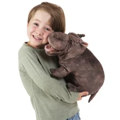 Full Body Baby Hippo Puppet by Folkmanis Puppets