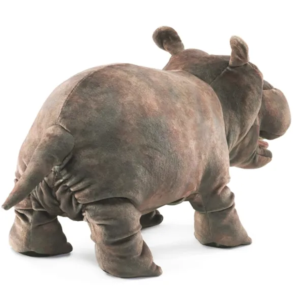 Full Body Baby Hippo Puppet by Folkmanis Puppets