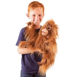 Full Body Baby Orangutan Puppet by Folkmanis Puppets