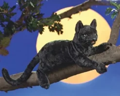 Full Body Black Cat Puppet by Folkmanis Puppets