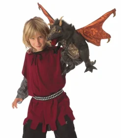 Full Body Black Dragon Puppet by Folkmanis Puppets