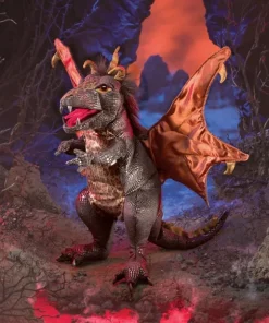 Full Body Black Dragon Puppet by Folkmanis Puppets