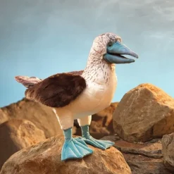 Full Body Blue-Footed Booby Puppet by Folkmanis Puppets
